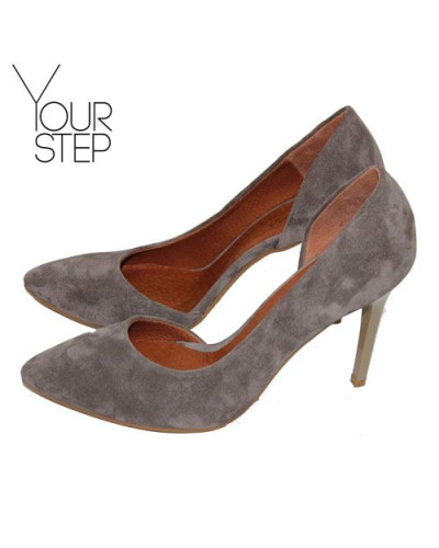 Туфлі-човники кольору капучино Арт. 35-5