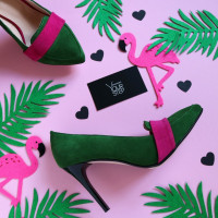 Замшеві туфлі-човники Арт. 35-8Os