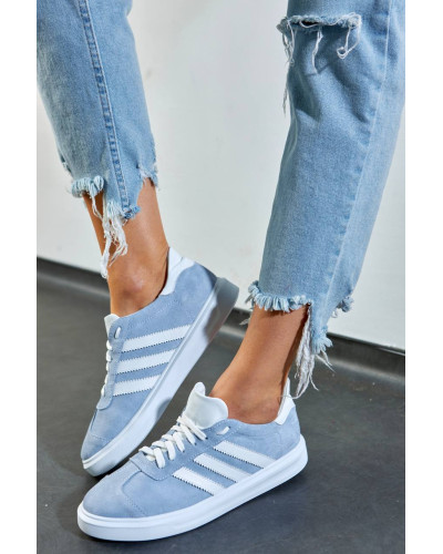 Блакитні кеди Арт 15-10/0136