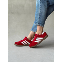 Червоні замшеві кеди зі шнурівкою — яскравий акцент для вашого образу! Арт. 15-10-21918