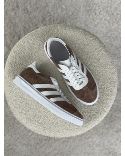 Замшеві кеди кольору капучино зі шнурівкою — комфорт і стиль на кожен день (Арт. 15-10-0136)