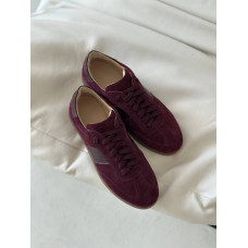 Бордові замшеві кеди - Арт. 15-12/21918(1П) 