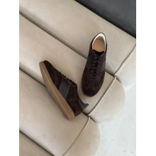 Шоколадні замшеві кеди - Арт.15-12/21918(1П)