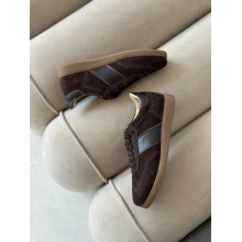 Шоколадні замшеві кеди - Арт.15-12/21918(1П)